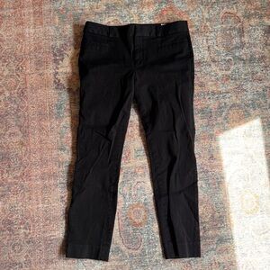 Banana Republic Classic Sloan Black Slim Ankle Dress Pants